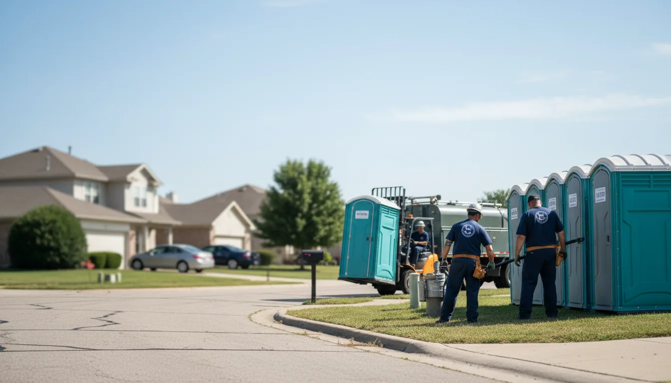Porta Potty Rental in Big Lake, TX near me